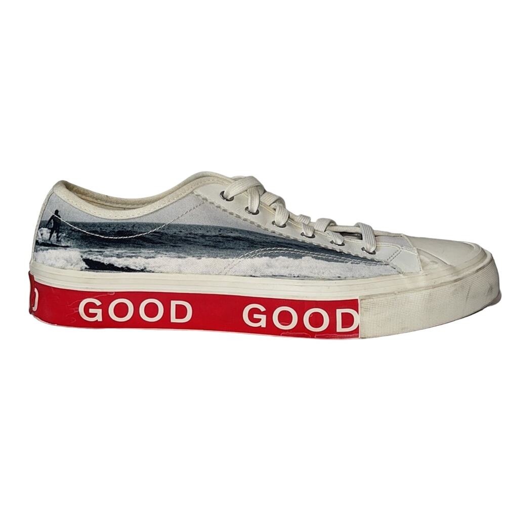 PS Paul Smith Fennec Grey Surfer Sneakers Size PS8 = US 9